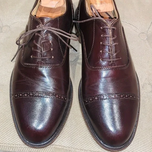 Alfani Leather Oxford Shoe. - Picture 2 of 13